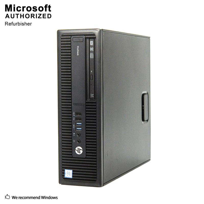 HP 600 G2 Desktop, i5-6500, 16GB, 512GB+2T, Win10 Pro, Renewed